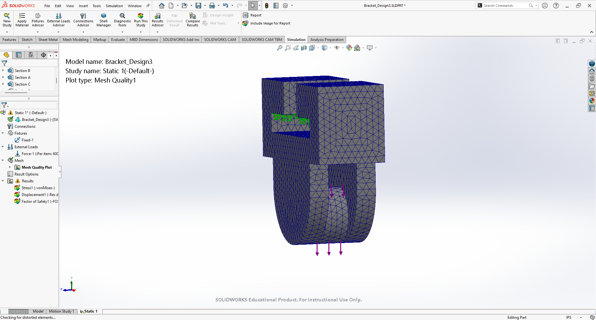 Design 3 - Mesh 3